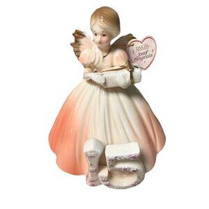 Josef Originals 15th  Birthday Girl Angel Porcelain Figurine Through The Years